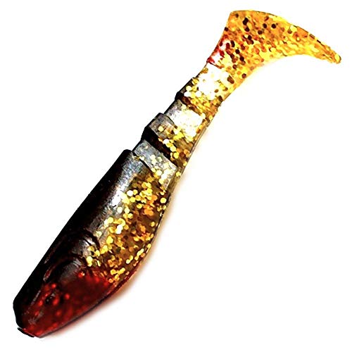 Relax Kopyto 3" 10 Stück Gummifische Zander Kunstköder 078 Grün Schwarz Relax Kopyto 3" 10 Stück Gummifische Zander Kunstköder 078 Grün Schwarz von Relax