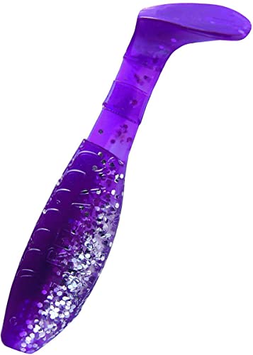Relax Kopyto 3" 10 Stück Gummifische Zander Kunstköder L-267 Violett Lila Glitzer Relax Kopyto 3" 10 Stück Gummifische Zander Kunstköder L-267 Violett Lila Glitzer von Relax