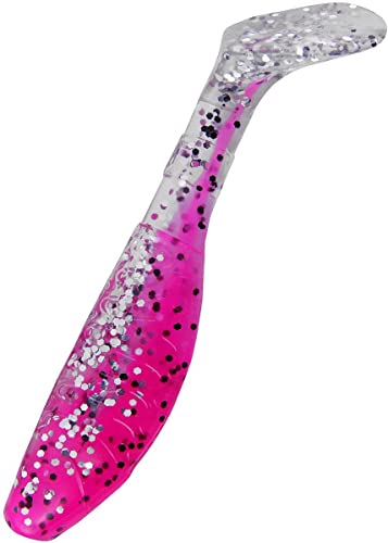 Relax Kopyto 3" 10 Stück Gummifische Zander Kunstköder L604 Pink Glitzer Relax Kopyto 3" 10 Stück Gummifische Zander Kunstköder L604 Pink Glitzer von Relax