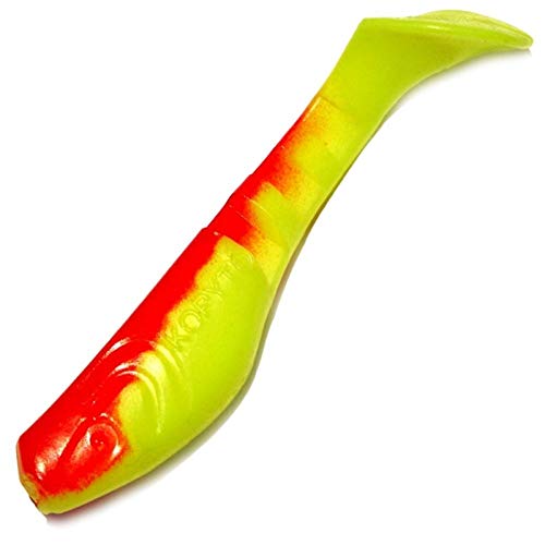 Relax Kopyto 3L Classic 3" Gummifisch 8cm Fluogelb Rot 10 Stück im Set Softbait Relax Kopyto 3L Classic 3" Gummifisch 8cm Fluogelb Rot 10 Stück im Set Softbait von Relax
