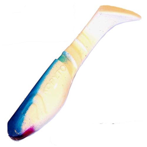 Relax Kopyto 3L Classic 3" Gummifisch 8cm Reinweiss Blau 10 Stück im Set Softbait Relax Kopyto 3L Classic 3" Gummifisch 8cm Reinweiss Blau 10 Stück im Set Softbait von Relax