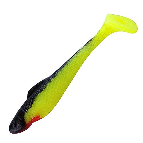 Relax Ohio 2" 4 Stück Gummifisch Barsch Zander Kunstköder 056 Chartreuse Schwarz UV Relax Ohio 2" 4 Stück Gummifisch Barsch Zander Kunstköder 056 Chartreuse Schwarz UV von Relax