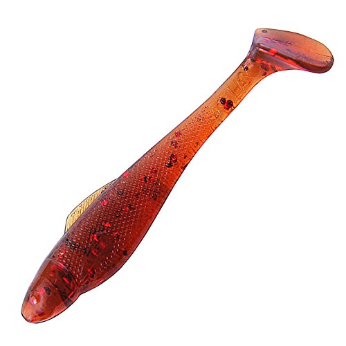 Relax Ohio 2" 4 Stück Gummifisch Barsch Zander Kunstköder 298 Rot Motoroil UV Relax Ohio 2" 4 Stück Gummifisch Barsch Zander Kunstköder 298 Rot Motoroil UV von Relax