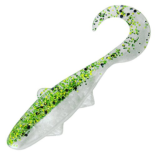 Relax Super Banjo 2" 4 Stück Gummifisch Twister Barsch Kunstköder L-255 Hellgrün Weiss Relax Super Banjo 2" 4 Stück Gummifisch Twister Barsch Kunstköder L-255 Hellgrün Weiss von Relax