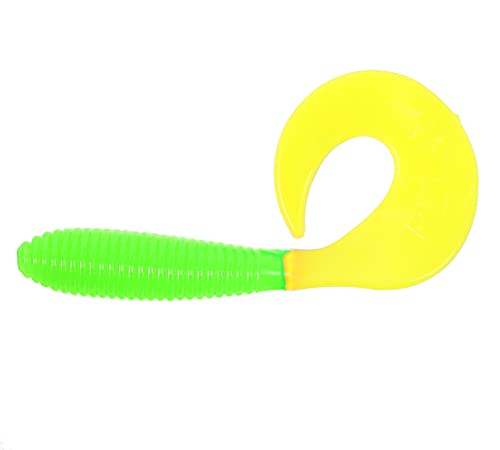 Relax Twister Gummiköder 12,5 cm 5 Stück 267 Lime Chartreuse von Relax