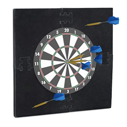 Relaxdays 10021530_46 Surround Dartscheibe Schutzring R6, Wandschutz für 45 cm Dartboard, Eva, Dart Auffangring HBT: 71x71x3 cm, schwarz Relaxdays 10021530_46 Surround Dartscheibe Schutzring R6, Wandschutz für 45 cm Dartboard, Eva, Dart Auffangring HBT: 71x71x3 cm, schwarz von Relaxdays