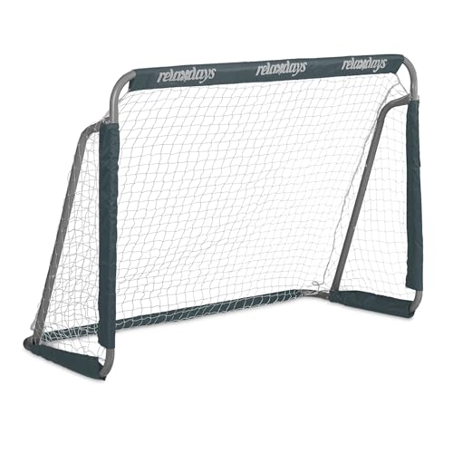 Relaxdays Fußballtor Garten, Kinder & Erwachsene, Soccertor, HBT: 110 x 150 x 75 cm, Metall, stabiles Tor Fußball, grau Relaxdays Fußballtor Garten, Kinder & Erwachsene, Soccertor, HBT: 110 x 150 x 75 cm, Metall, stabiles Tor Fußball, grau von Relaxdays