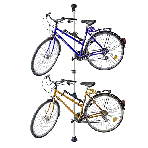Relaxdays Sonstiges Teleskop-fahrradhalterung Für 2 Fahrräder Verstellbar, silber und schwarz, STANDARD (160-340 Cm) Relaxdays Sonstiges Teleskop-fahrradhalterung Für 2 Fahrräder Verstellbar, silber und schwarz, STANDARD (160-340 Cm) von Relaxdays