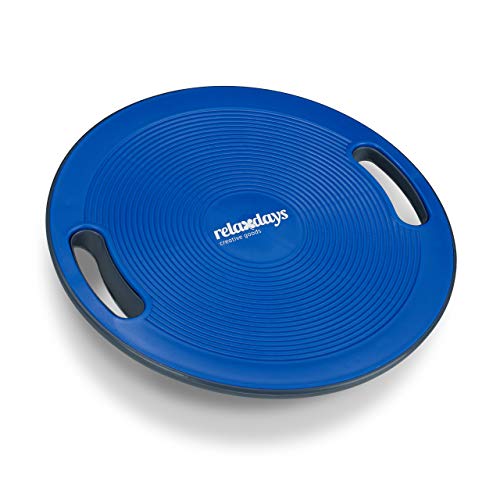 Relaxdays Unisex Erwachsene Relaxdays Balance Board rutschfeste Oberfl che seitliche Griffe Wackelbrett Gleichgewichtstraini, blau, 1 St ck EU Relaxdays Unisex Erwachsene Relaxdays Balance Board rutschfeste Oberfl che seitliche Griffe Wackelbrett Gleichgewichtstraini, blau, 1 St ck EU von Relaxdays