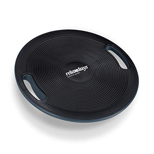 Relaxdays Unisex Erwachsene Relaxdays Balance Board rutschfeste Oberfl che seitliche Griffe Wackelbrett Gleichgewichtstraini, schwarz, 1 St ck EU Relaxdays Unisex Erwachsene Relaxdays Balance Board rutschfeste Oberfl che seitliche Griffe Wackelbrett Gleichgewichtstraini, schwarz, 1 St ck EU von Relaxdays