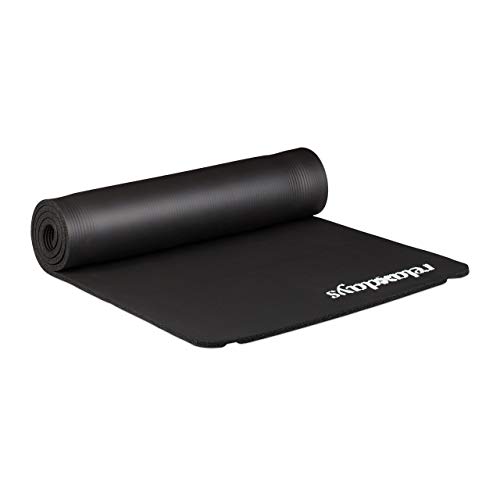 Relaxdays geposltert Yogamatte, schwarz, M Relaxdays geposltert Yogamatte, schwarz, M von Relaxdays