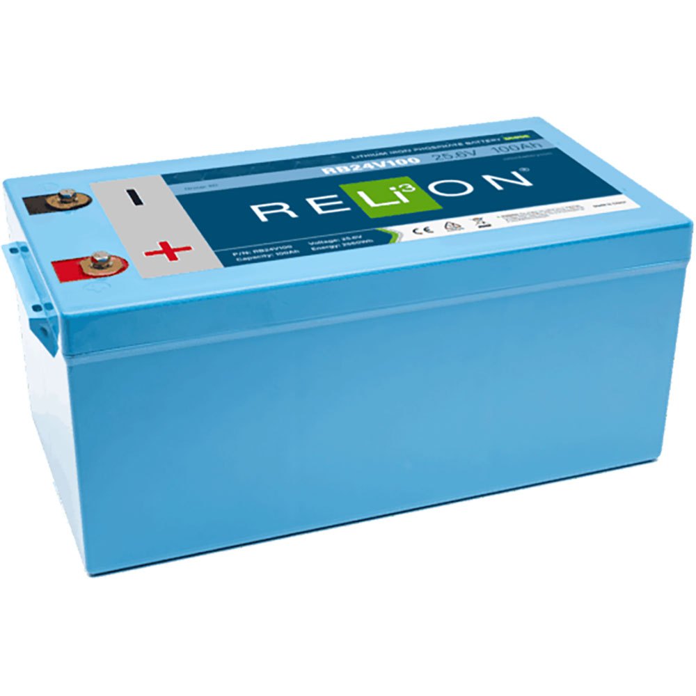 Relion Rb Lithium Battery 100ah 24v Durchsichtig 52.2 x 26.7 x 22 cm Relion Rb Lithium Battery 100ah 24v Durchsichtig 52.2 x 26.7 x 22 cm von Relion