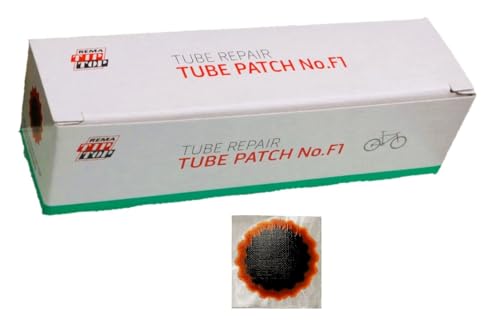 100 Stück-Original-Packung REMA TIP TOP Schlauchflicken No.F1 (Ø 25 mm) Rotrand (Art. Nr. 5000029) + fishingglue-Produktbeschreibung 100 Stück-Original-Packung REMA TIP TOP Schlauchflicken No.F1 (Ø 25 mm) Rotrand (Art. Nr. 5000029) + fishingglue-Produktbeschreibung von Rema Tip Top