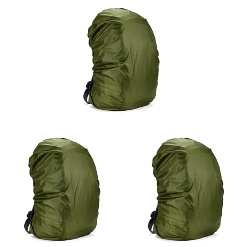 Remingtape 3X 100L Rucksack Regen Schutz wasserdichte Tasche Wandern Camping Tragbar Groß,Armee GrüN von Remingtape