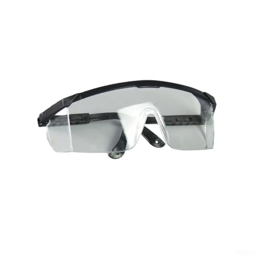 RemixAst Schweißschutzbrille, umlaufende Sicherheitslinse, kratzfeste Schutzbrille, UV-Schutz, Schutzbrille (weiß) von RemixAst