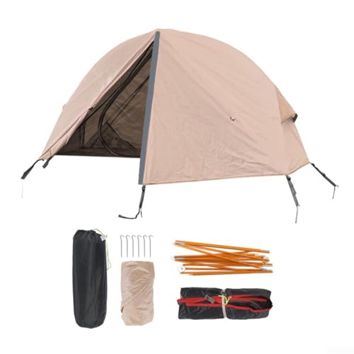 Underwood Aggregator Rucksackzelt für Camping – Ultraleichtes und wasserdichtes Outdoor-Campingzelt, leichte Zelte zum Wandern von Underwood Aggregator (Khaki) von RemixAst