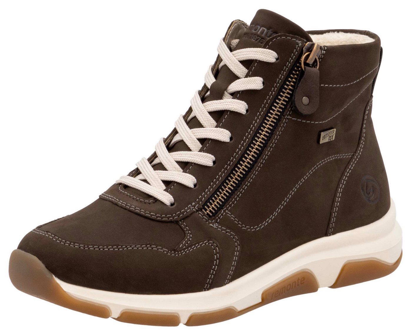 Remonte Keilsneaker, High-Top-Sneaker, Schnürschuh, Freizeitschuh mit Außenreißverschluss Remonte Keilsneaker, High-Top-Sneaker, Schnürschuh, Freizeitschuh mit Außenreißverschluss von Remonte