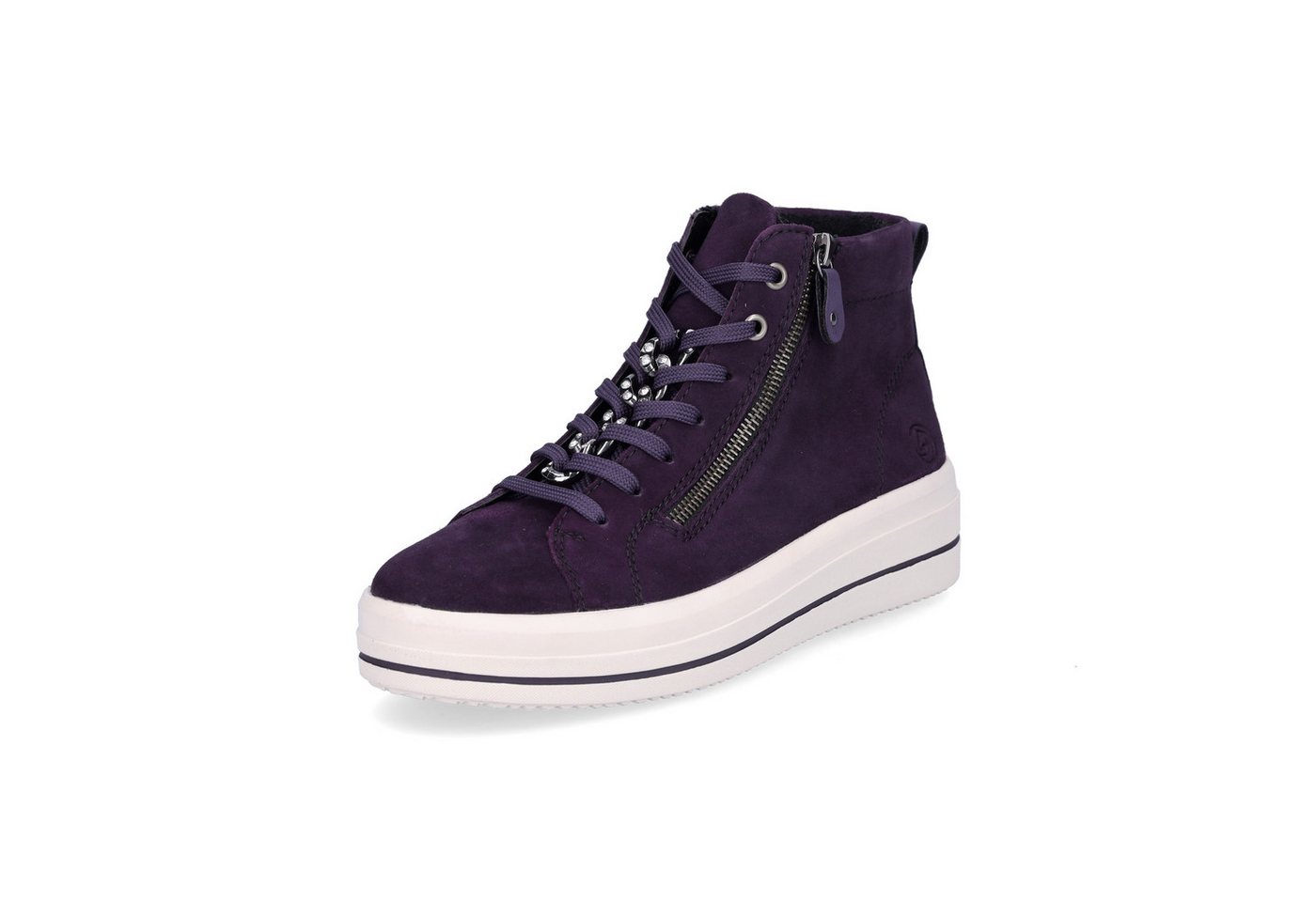 Remonte Remonte Damen High-Top Sneaker lila Sneaker Remonte Remonte Damen High-Top Sneaker lila Sneaker von Remonte