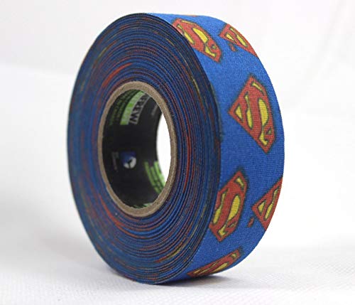 Renfrew Schlägertape Batman, Superman, Canada Hockey Tape 24mmx25m (Superman) von Renfrew