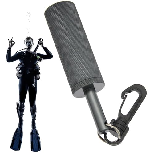 Tauchen Sicherheit Tank Rassel, Scuba Tauchen Signal Shaker Rassel Noise Maker, Tauchen Shaker Akustisches Warngerät Für Taucher, Edelstahl Unterwasser Rassel, Aluminiumlegierung Mit Clip, Für Hautta von Renopfect