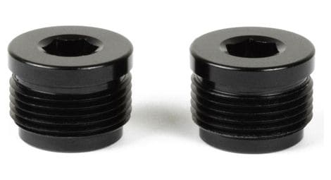 renthal revo f pedal axle covers black von Renthal