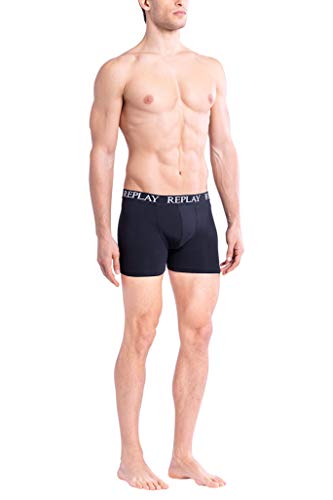 Replay Basic Cuff Unterwäsche 2 pack Red/Black S Replay Basic Cuff Unterwäsche 2 pack Red/Black S von Replay