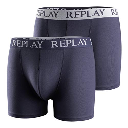 Replay Basic Cuff Unterwäsche Dark Blue/White M Replay Basic Cuff Unterwäsche Dark Blue/White M von Replay