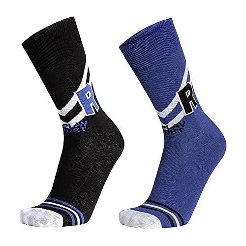 Replay Casual Socken Black/Cobalt Blue 35/38 Replay Casual Socken Black/Cobalt Blue 35/38 von Replay