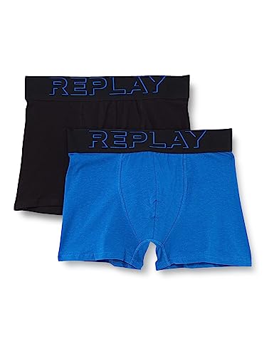 Replay Cuff 3D Unterwäsche Cobalt Blue/Black L von Replay