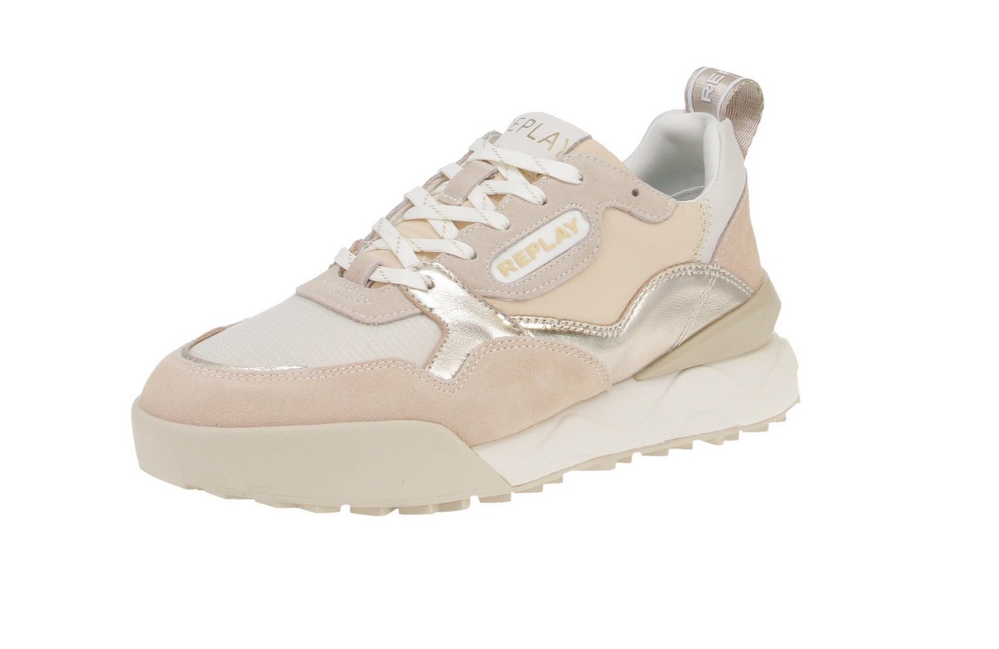 Replay GWS9H C0002L-3377EcruPlatin-41 Sneaker von Replay