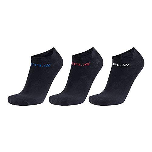 Replay Instep Socken Black/Logo Ass Colours 39/42 Replay Instep Socken Black/Logo Ass Colours 39/42 von Replay