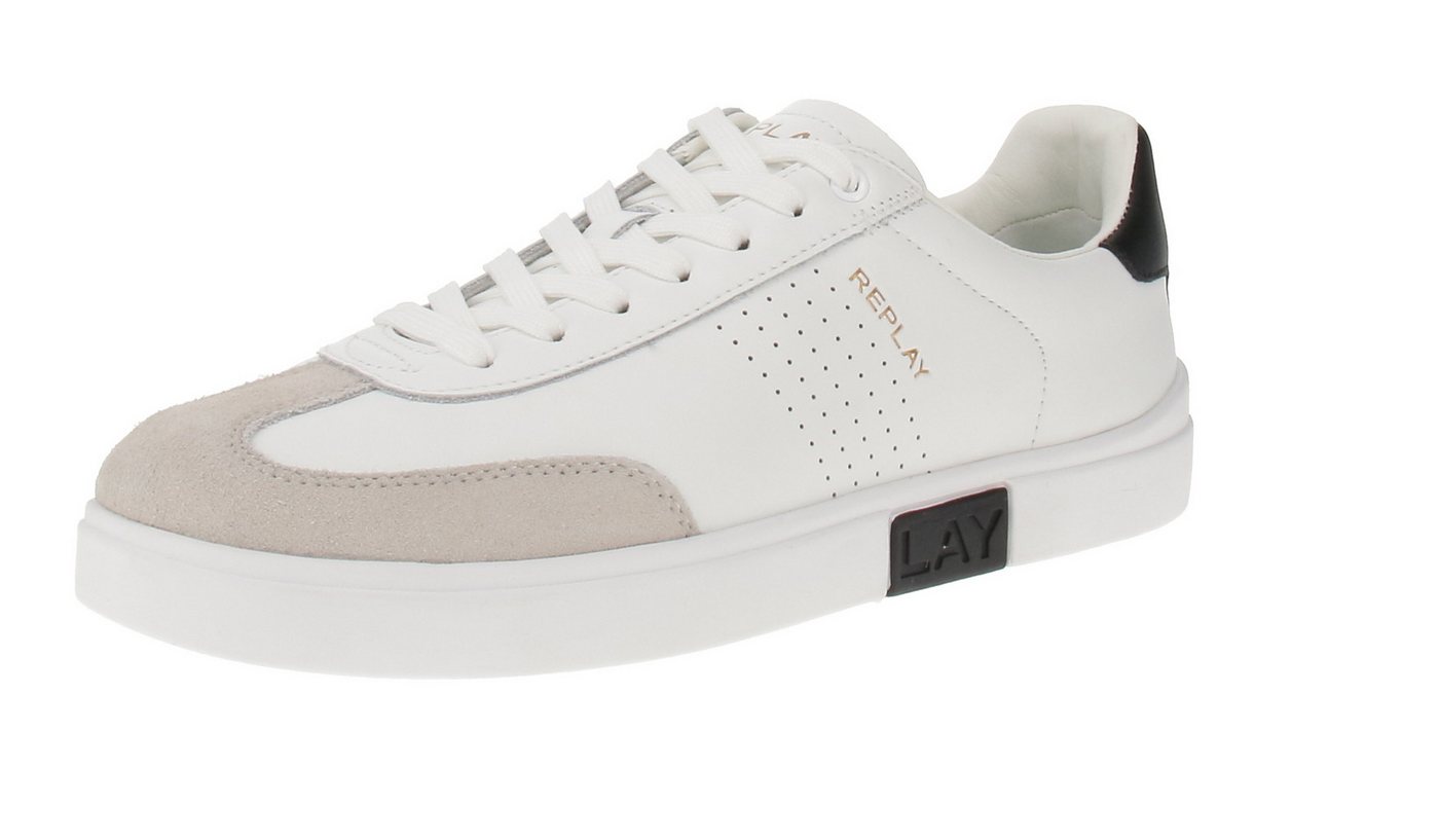 Replay Polys M Scent GMZ3P C0039L 062-White-Black Sneaker Replay Polys M Scent GMZ3P C0039L 062-White-Black Sneaker von Replay