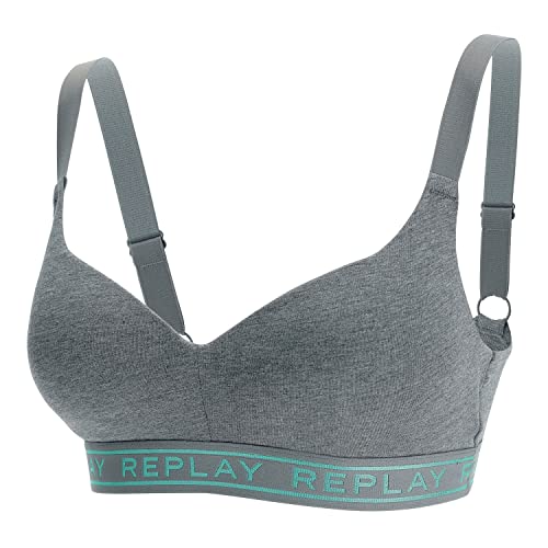 Replay Style 2 T/C 1pcs BH Dark Grey Melange/Dark GreyWater Green L Replay Style 2 T/C 1pcs BH Dark Grey Melange/Dark GreyWater Green L von Replay