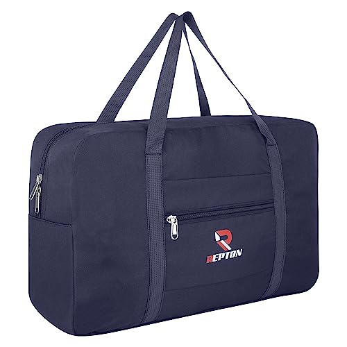 Repton Kabinentasche, 45 x 36 x 20 | Airlines Untersitz-Reisetasche | Handgepäck Wochenendtasche für Damen und Herren, marineblau, 25 l, Reisetasche von Repton Fitness Gears