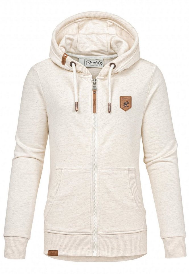 REPUBLIX Sweatjacke FREYA Damen Hoodie Sweatshirt Pullover Zipper Jacke REPUBLIX Sweatjacke FREYA Damen Hoodie Sweatshirt Pullover Zipper Jacke von REPUBLIX