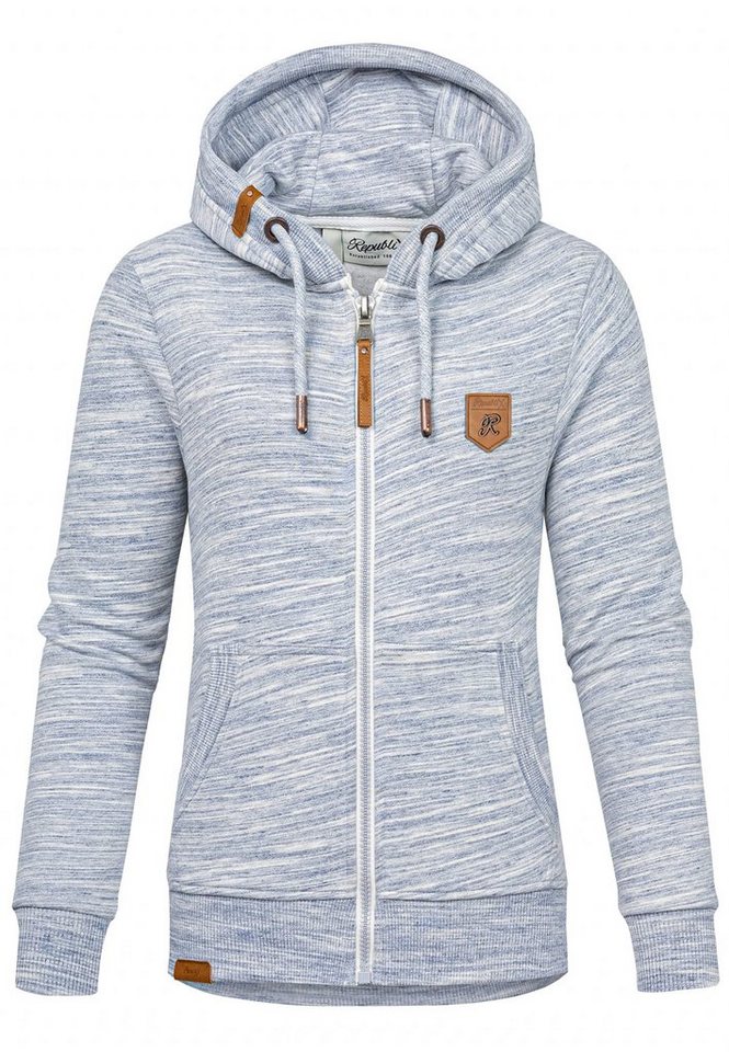 REPUBLIX Sweatjacke FREYA Damen Hoodie Sweatshirt Pullover Zipper Jacke REPUBLIX Sweatjacke FREYA Damen Hoodie Sweatshirt Pullover Zipper Jacke von REPUBLIX