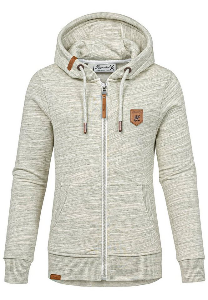 REPUBLIX Sweatjacke FREYA Damen Hoodie Sweatshirt Pullover Zipper Jacke REPUBLIX Sweatjacke FREYA Damen Hoodie Sweatshirt Pullover Zipper Jacke von REPUBLIX