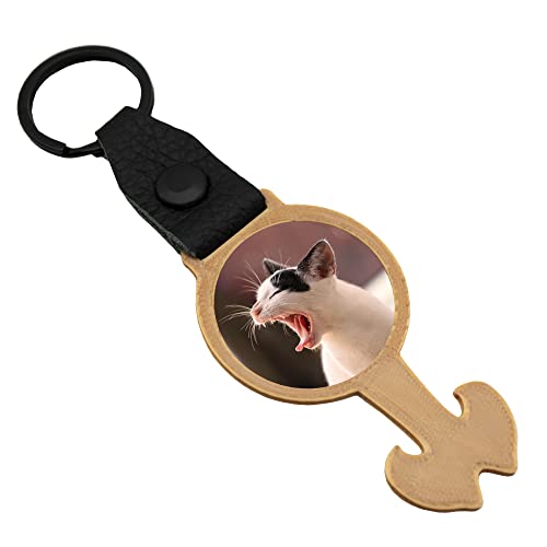 Foto Einkaufswagenlöser kupferfarben Schlüsselanhänger personalisierbar mit Wunschfoto Wunschbild als Geschenk Geschenkidee von Reskey