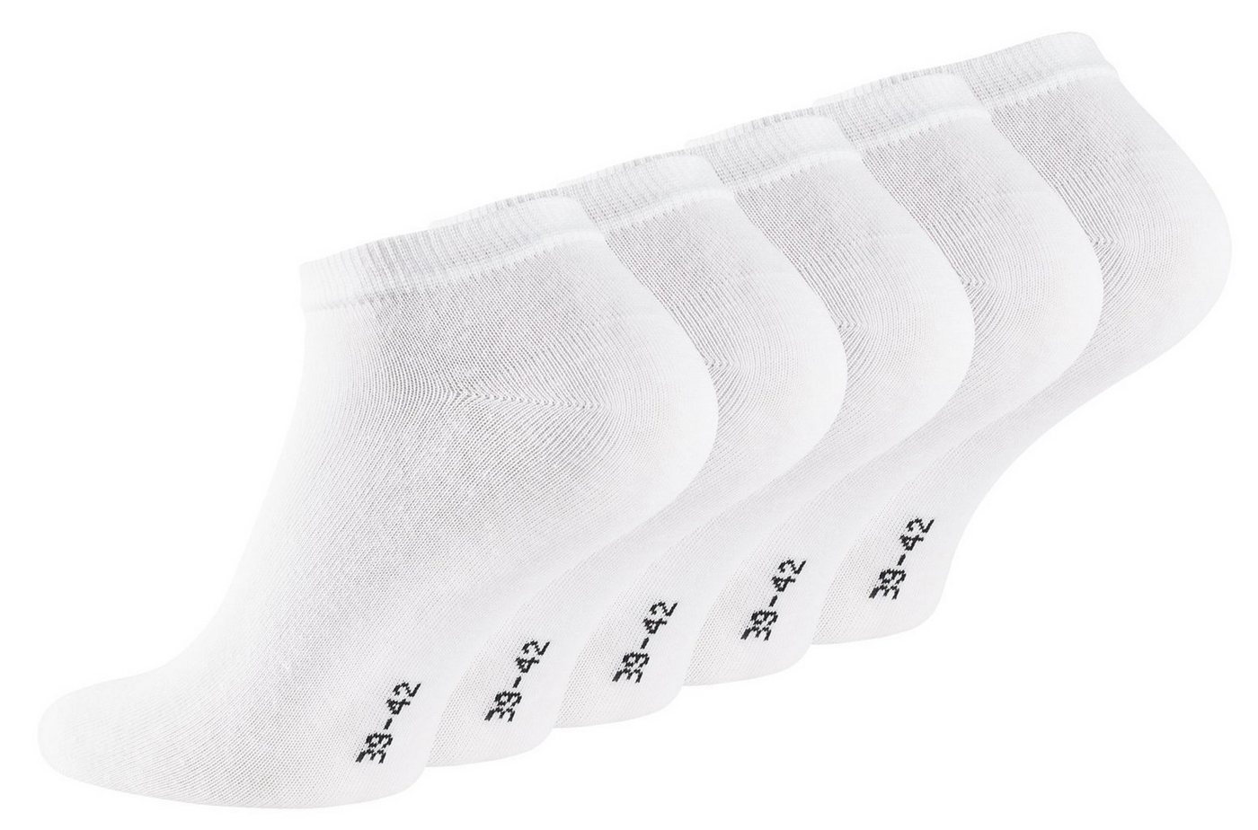 Reslad Sneakersocken Damen & Herren Sneaker Socken Kurz (10 x Paar) für Frauen & Männer (10-Paar) Sneakersocken Füßlinge Unisex von Reslad