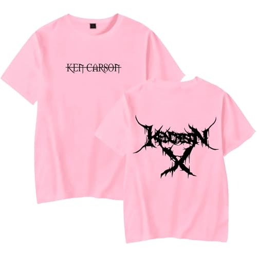Baumwoll-T-Shirt Ken Carson Merchandise T-Shirt Kurzarm Herren Damen Rapper Mode Kurzarm T-Shirt XS-3XL-Black||XS Baumwoll-T-Shirt Ken Carson Merchandise T-Shirt Kurzarm Herren Damen Rapper Mode Kurzarm T-Shirt XS-3XL-Black||XS von Respeto