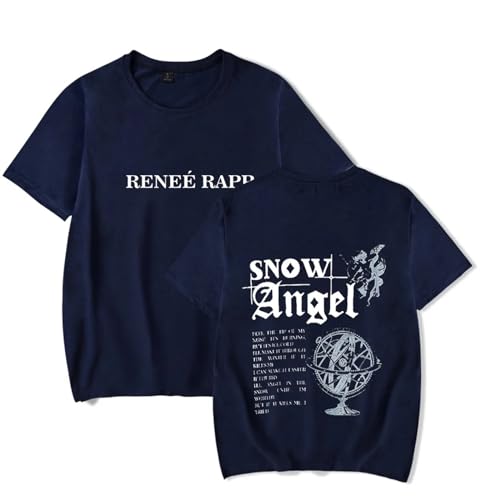 Damen Herren T-Shirts Renéé Rapp Merch T-Shirt Kurzarmshirt Baumwoll-T-Shirt Renéé Rapp Album Print T-Shirt Top XS-3XL-Black||XS Damen Herren T-Shirts Renéé Rapp Merch T-Shirt Kurzarmshirt Baumwoll-T-Shirt Renéé Rapp Album Print T-Shirt Top XS-3XL-Black||XS von Respeto
