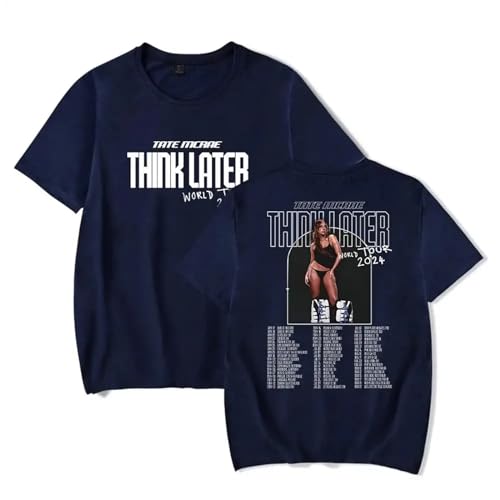 Hip-Hop Sänger T-Shirt Herren Und Damen T-Shirt Baumwolle T-Shirt Tate McRae World Tour Konzert T-Shirt Unisex Harajuku O-Ausschnitt Kurzarmshirt Baumwolle T-Shirt Fan Geschenk XS-3XL Hip-Hop Sänger T-Shirt Herren Und Damen T-Shirt Baumwolle T-Shirt Tate McRae World Tour Konzert T-Shirt Unisex Harajuku O-Ausschnitt Kurzarmshirt Baumwolle T-Shirt Fan Geschenk XS-3XL von Respeto