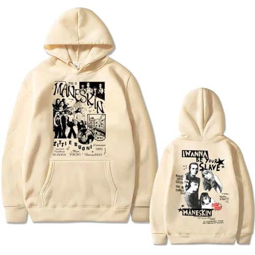 Hoodie Rock Band Mane-Skin Bedruckter Hoodie Herren Retro Punk Übergroßes Sweatshirt Herren Fleece Baumwolle Hoodie Herren Loose Street Hoodie XS-3XL-Black||XS Hoodie Rock Band Mane-Skin Bedruckter Hoodie Herren Retro Punk Übergroßes Sweatshirt Herren Fleece Baumwolle Hoodie Herren Loose Street Hoodie XS-3XL-Black||XS von Respeto