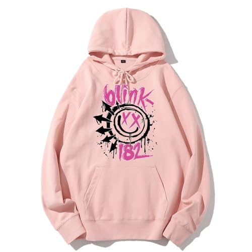 Respeto Bli-nk-182 Unisex Klassisch Bedrucktes Hoodie-Sweatshirt Grafikoberteile Langarm Mode Lässiger Kapuzenpullover XS-3XL-Black||XS Respeto Bli-nk-182 Unisex Klassisch Bedrucktes Hoodie-Sweatshirt Grafikoberteile Langarm Mode Lässiger Kapuzenpullover XS-3XL-Black||XS von Respeto