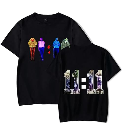 Respeto Chris Brown The 11:11 Tour T-Shirt Rapper Konzerte Merch Unisex Casual Fashion Kurzarm T-Shirt Streetwear XS-3XL-Black||XS Respeto Chris Brown The 11:11 Tour T-Shirt Rapper Konzerte Merch Unisex Casual Fashion Kurzarm T-Shirt Streetwear XS-3XL-Black||XS von Respeto