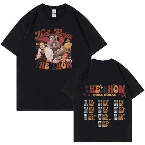 Respeto Hip-Hop-Sänger-T-Shirt. T-Shirt Mit Nia-ll Horan Music Tour. Modisches Sport-T-Shirt Aus Baumwolle Für Männer Und Frauen. Lässiges Übergroßes Baumwoll-T-Shirt, XS-3XL-Black||XS Respeto Hip-Hop-Sänger-T-Shirt. T-Shirt Mit Nia-ll Horan Music Tour. Modisches Sport-T-Shirt Aus Baumwolle Für Männer Und Frauen. Lässiges Übergroßes Baumwoll-T-Shirt, XS-3XL-Black||XS von Respeto
