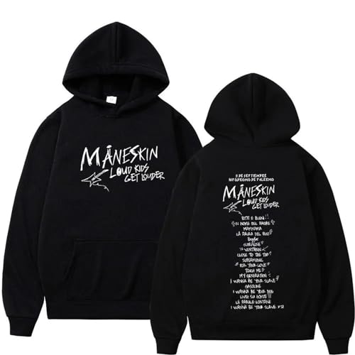 Respeto Kapuzenpullover Mane-Skin Men's Long Sleeve Pullover Modische Hip Hop Oversized Hooded Sweatshirt Fleece Warm Pullover XS-3XL-Black||XS Respeto Kapuzenpullover Mane-Skin Men's Long Sleeve Pullover Modische Hip Hop Oversized Hooded Sweatshirt Fleece Warm Pullover XS-3XL-Black||XS von Respeto
