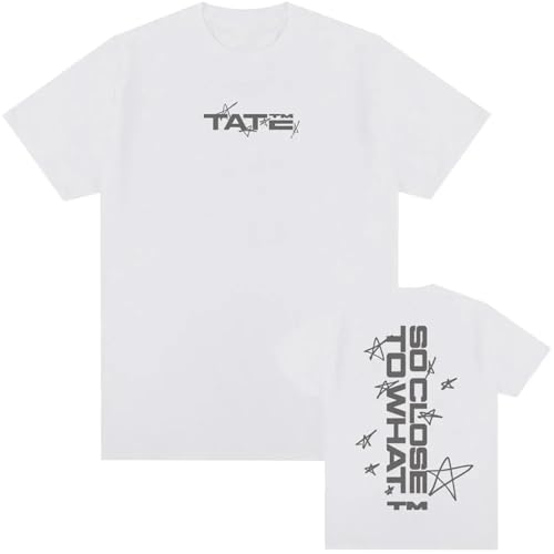 Respeto T-Shirt Baumwolle Hip-Hop Sänger Tate McRae T-Shirt Y2k Unisex Kurzärmeliges T-Shirt Aus Baumwolle Rundhalsausschnitt Für Männer Und Frauen XS-3XL-Black||XS Respeto T-Shirt Baumwolle Hip-Hop Sänger Tate McRae T-Shirt Y2k Unisex Kurzärmeliges T-Shirt Aus Baumwolle Rundhalsausschnitt Für Männer Und Frauen XS-3XL-Black||XS von Respeto