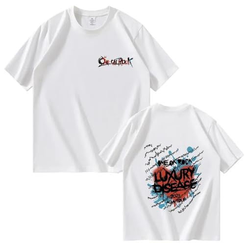 Respeto T-Shirt Herrenmode Sommer Baumwolle Kurzarm One Ok Rock T-Shirt Damen Casual Harajuku Hip Hop Streetwear T-Shirt Tops XS-3XL-Black||XS Respeto T-Shirt Herrenmode Sommer Baumwolle Kurzarm One Ok Rock T-Shirt Damen Casual Harajuku Hip Hop Streetwear T-Shirt Tops XS-3XL-Black||XS von Respeto