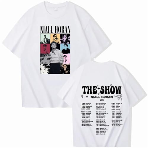 Respeto T-Shirt Nia-ll Horan Bedrucktes T-Shirt Modisches Harajuku-O-Ausschnitt-Kurzarmshirt Für Männer Und Frauen Fan-Geschenk XS-3XL-Black||XS Respeto T-Shirt Nia-ll Horan Bedrucktes T-Shirt Modisches Harajuku-O-Ausschnitt-Kurzarmshirt Für Männer Und Frauen Fan-Geschenk XS-3XL-Black||XS von Respeto